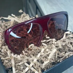DITA Copious Red Oversized Sunglasses - Excellent Condition m_63068a0a81078a4c5fceb3f3.jpg main image 2